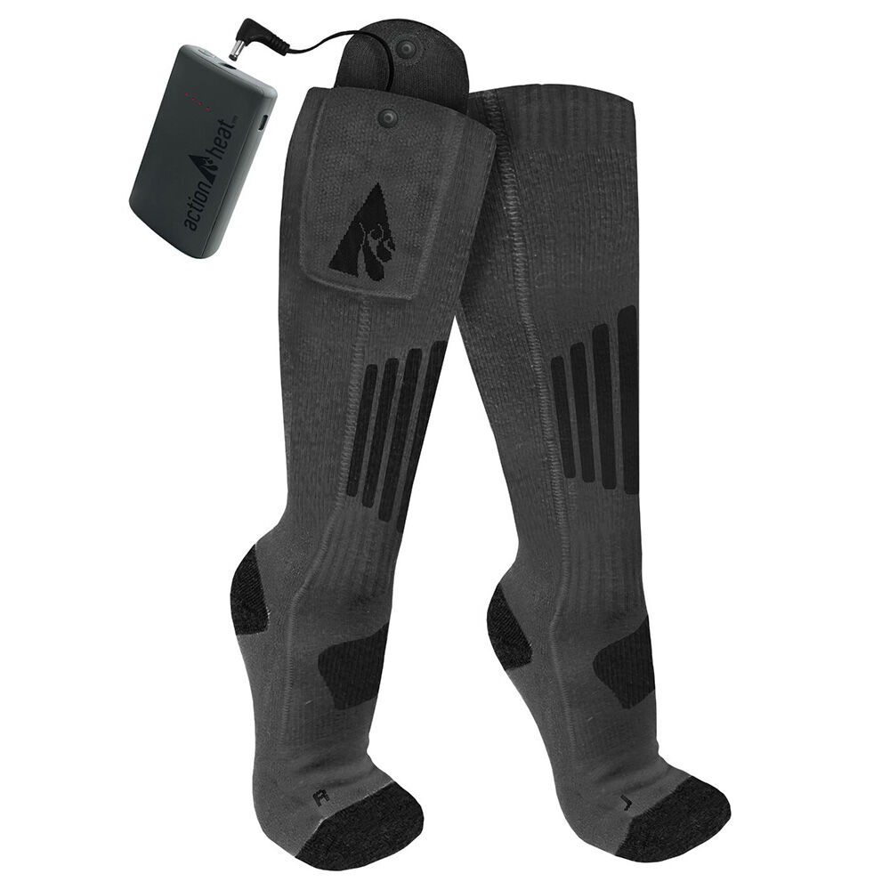 image of ActionHeat 3.7V Cotton Rechargeable Heated Socks 2.0