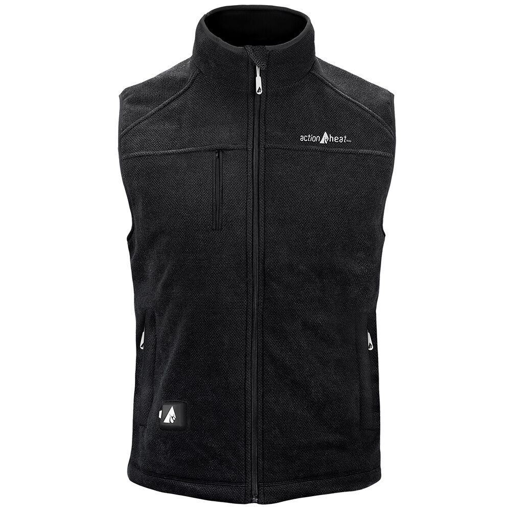 image of Men's ActionHeat 5V Battery Heated Performance Fleece Vest
