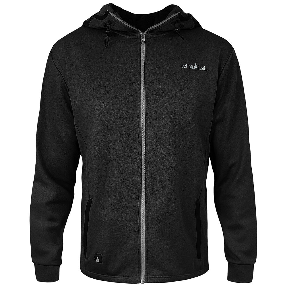 image of Men's ActionHeat 5V Battery Heated Slim Fit Hoodie