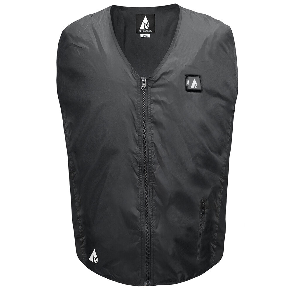 image of ActionHeat 5V Battery Heated Vest Liner, Black, 4XL