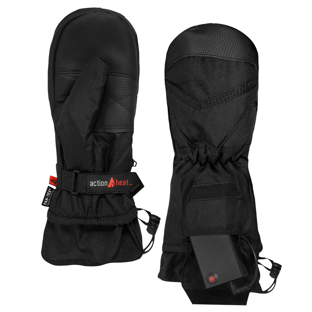 image of Unisex ActionHeat AA Battery Heated Mittens