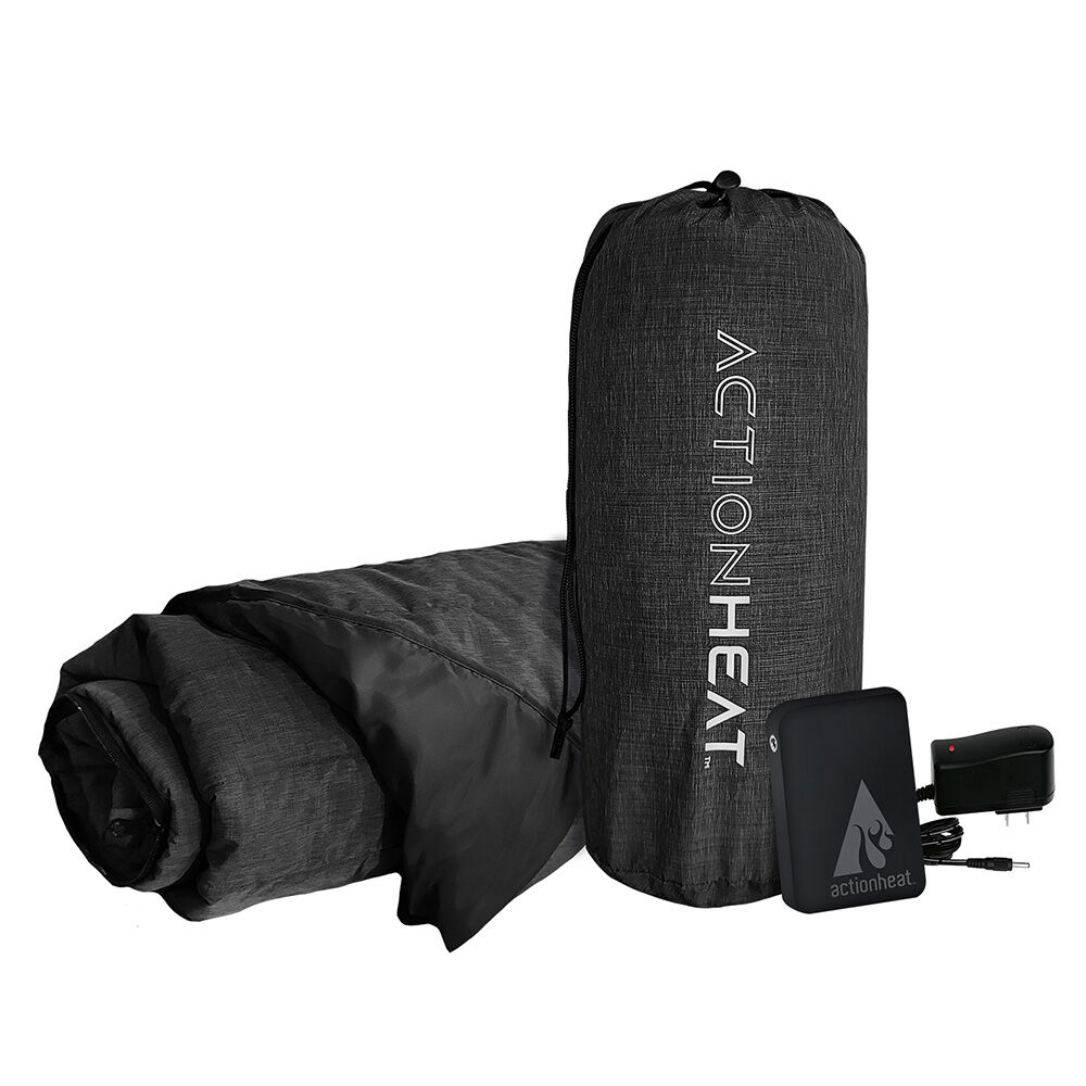 image of Unisex ActionHeat 7V Battery Heated Throw Blanket