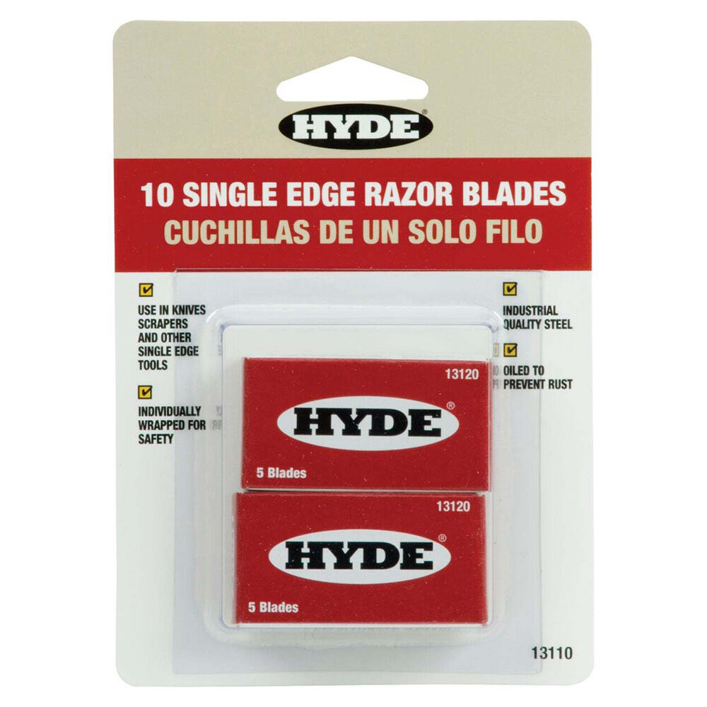 image of Single Edge Razor Blades, 10 pk