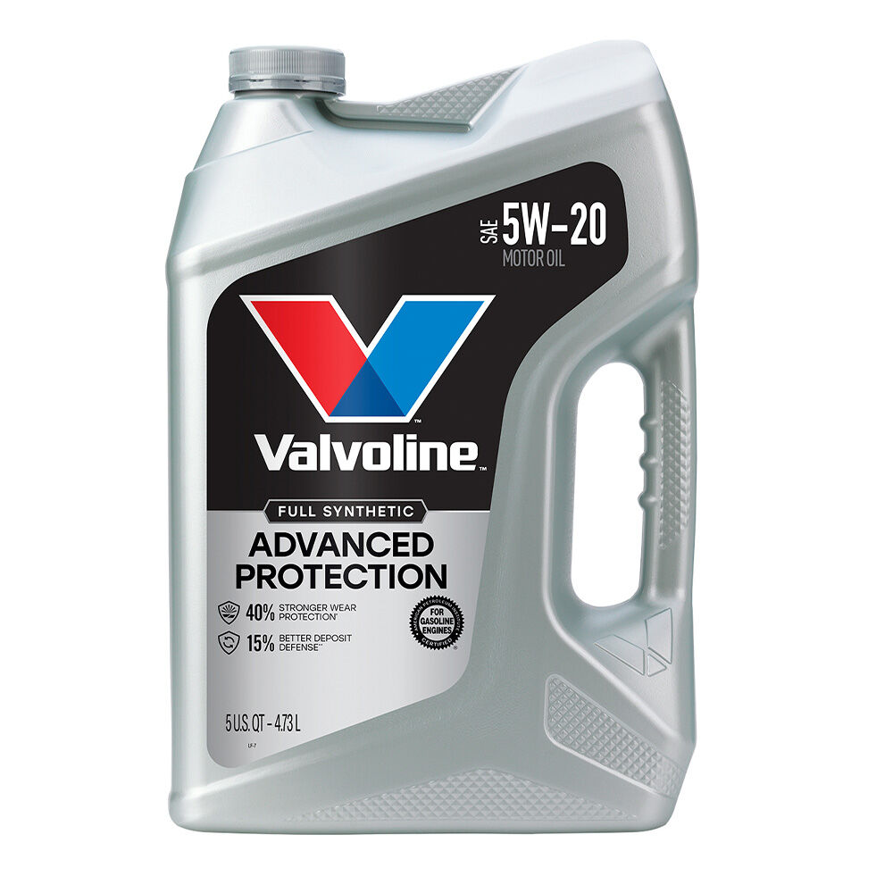 image of Advanced Protection Full Synthetic 5W-20 Motor Oil, 5 qt