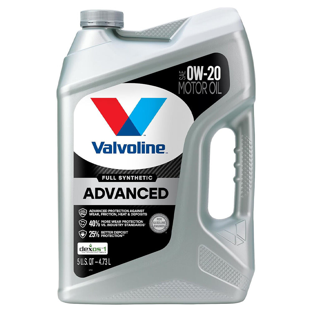 image of SAE 5W-20 Motor Oil- Advanced Full Synthetic, 5 qt