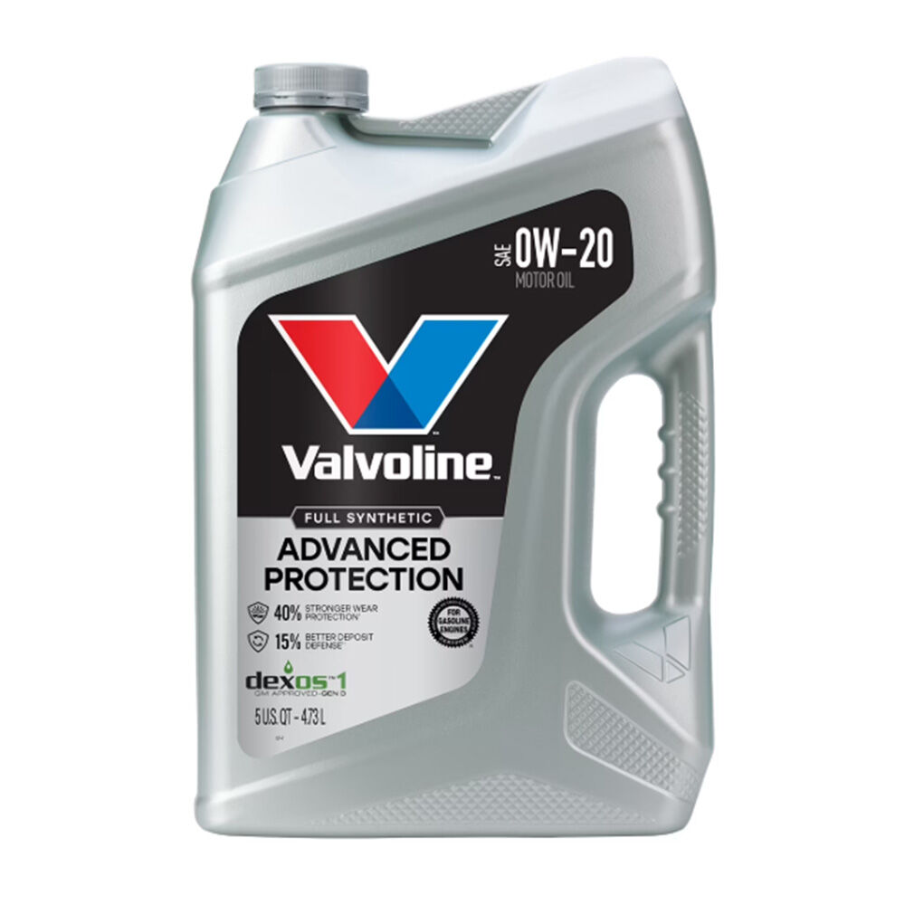 image of Advanced Protection Full Synthetic 0W-20 Motor Oil, 5 qt
