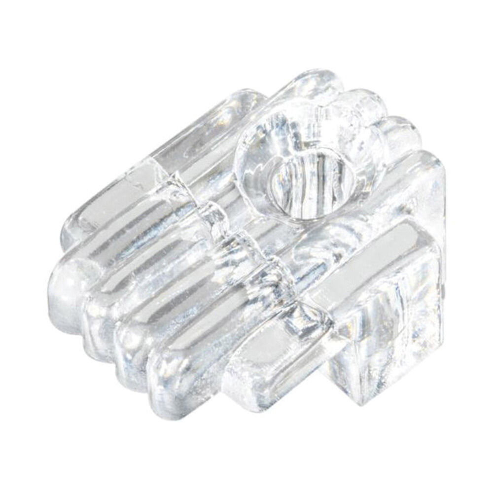 image of 1/4 in Pane Mirror Clip with Screw, 4 pk
