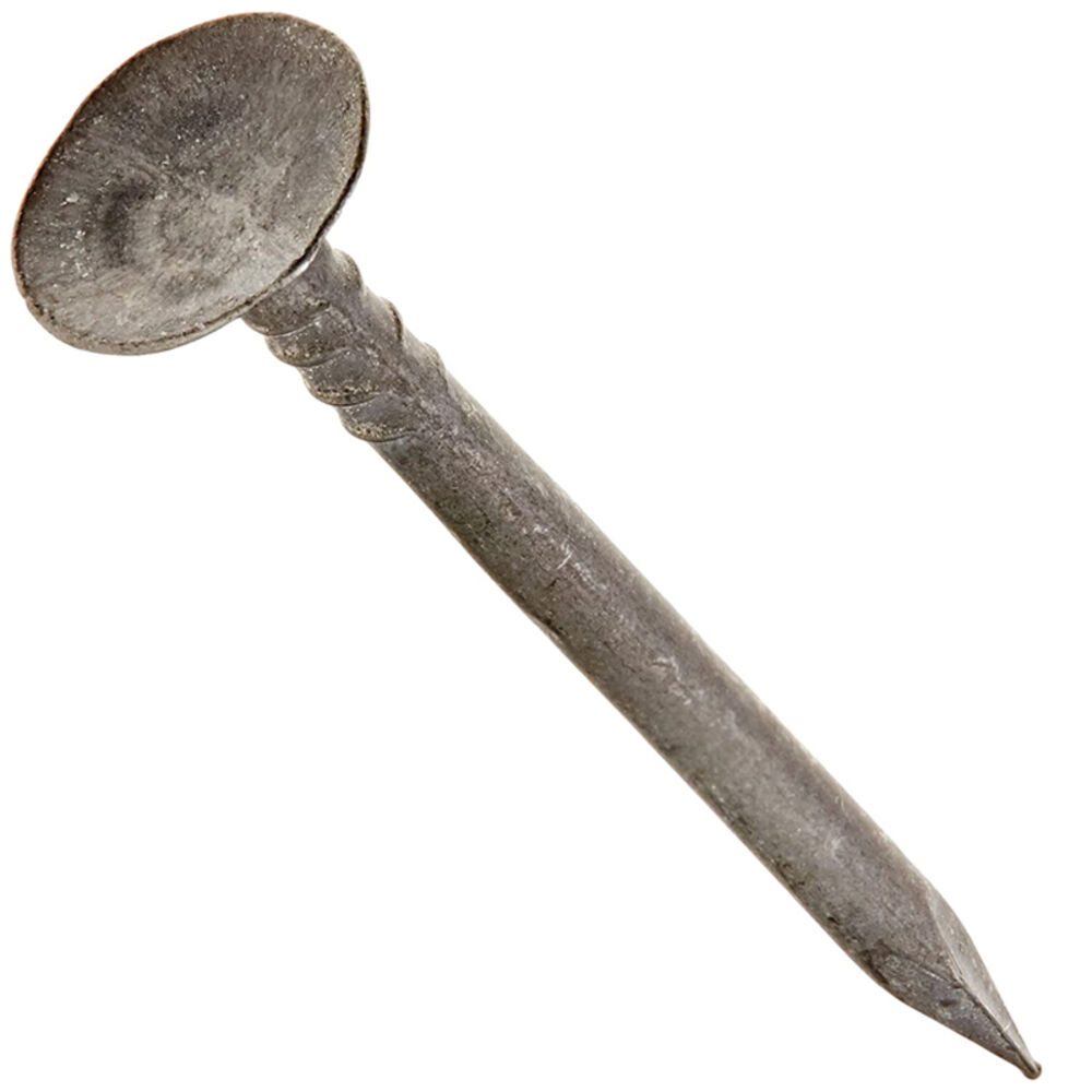 image of 1 lb Coated Cupped Head Smooth Shank Drywall Nails, 1-3/8-Inch