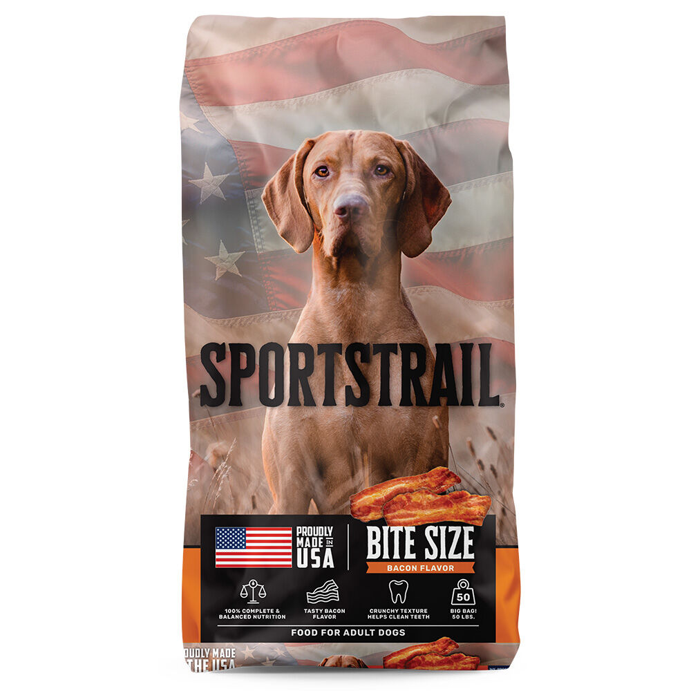 image of Dry Dog Food, Bacon, 50 lb