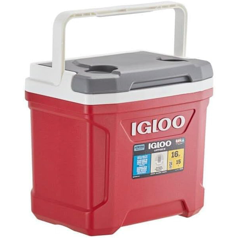 image of 16 qt Latitude Roller Cooler, Red