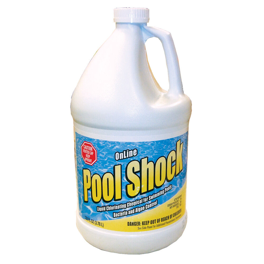 image of 10% Liquid Pool Shock, 1 gal