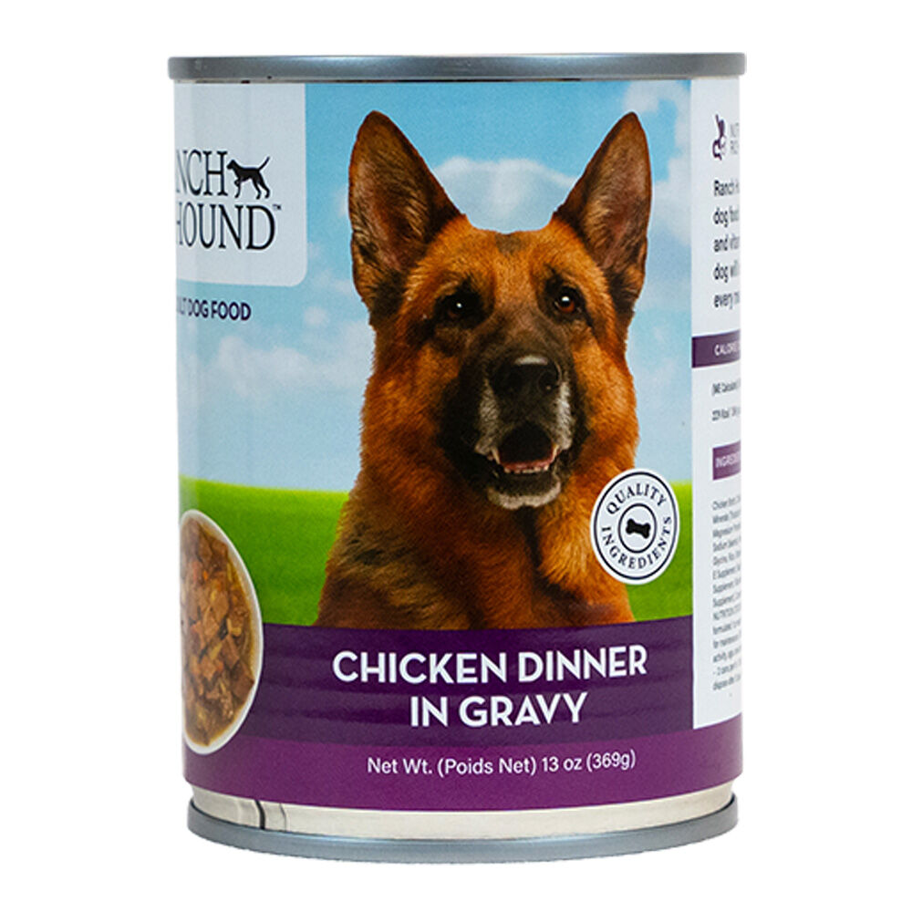 image of Wet Dog Food- Chicken Dinner in Gravy, 13 oz