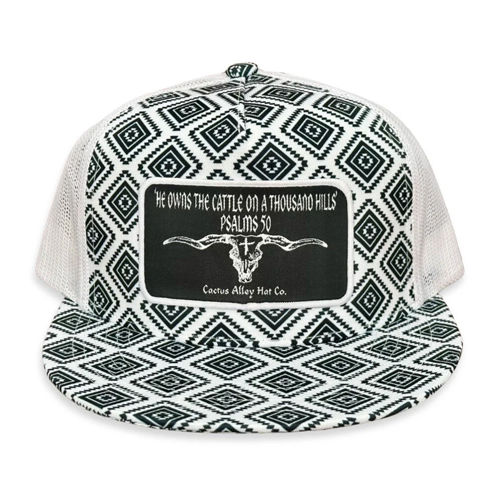 image of Men's Psalms 50 Aztec Snapback Cap
