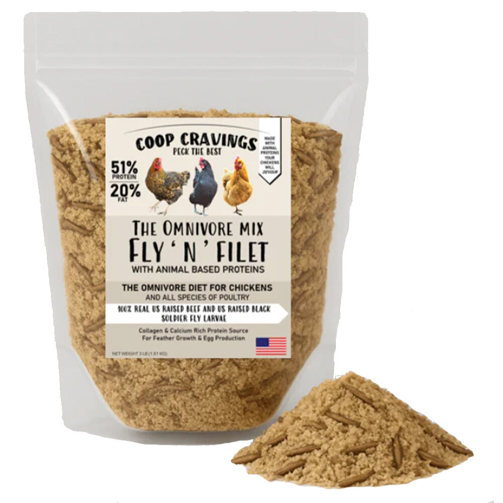 image of Omnivore Mix Fly ‘N’ Filet- 3 lb
