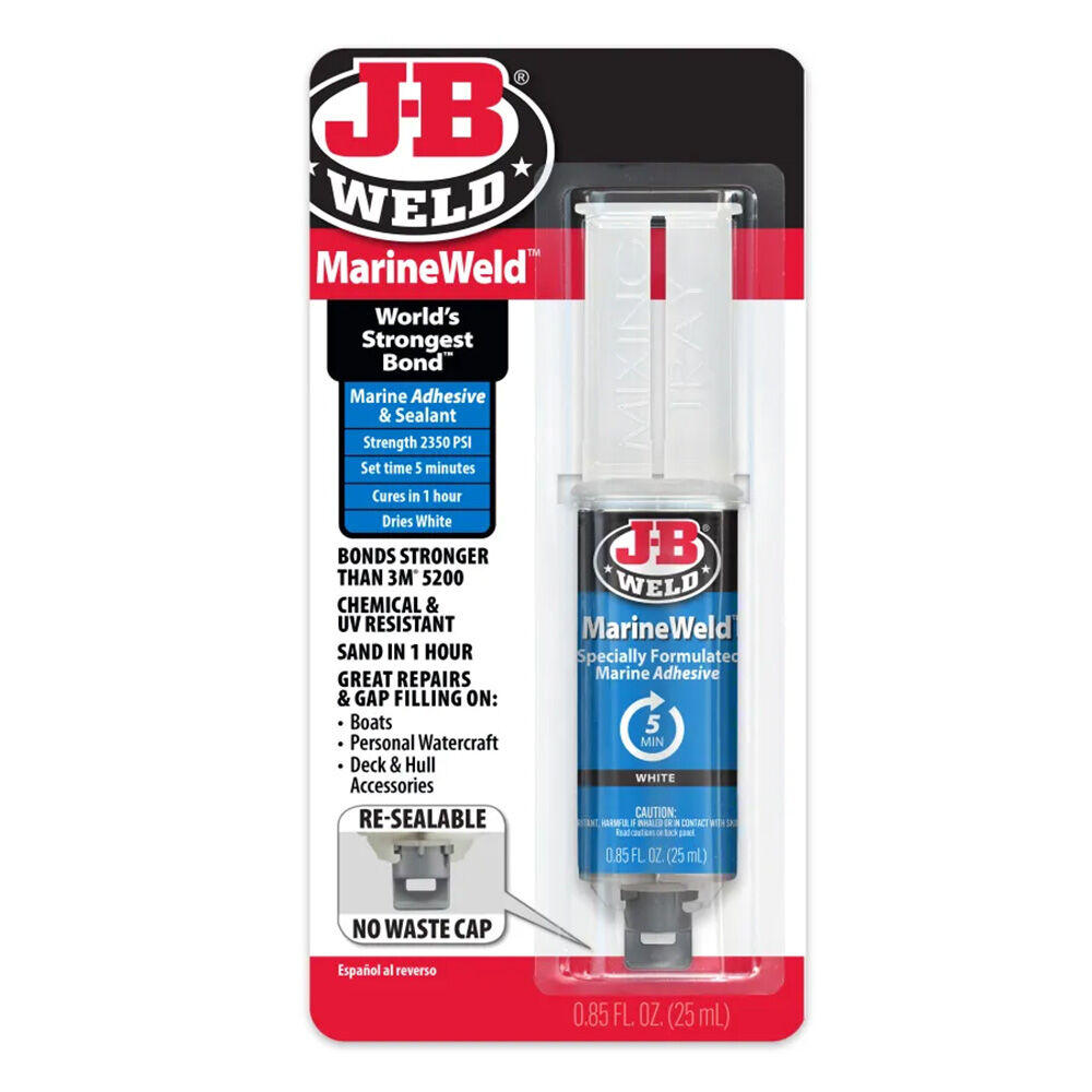 image of MarineWeld Syringe Marine Adhesive, 25 mL