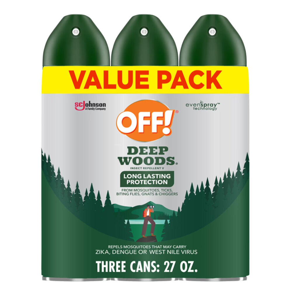 image of Deep Woods Insect Repellent, 9 oz, 3 pk