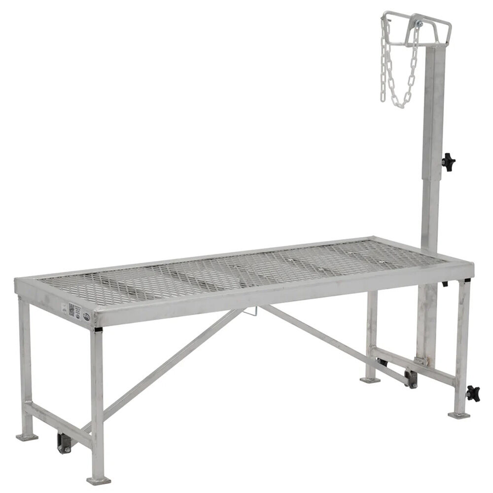 image of Narrow Complete Aluminum Trimming Stand, Wire Cheek