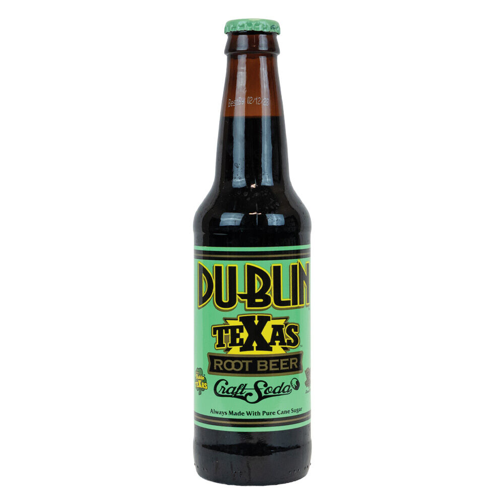 image of Glass Bottled Soda, Texas Root Beer, 12 oz