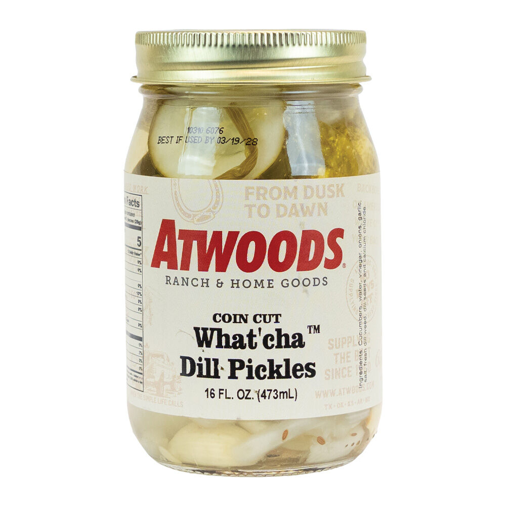 image of Coin Cut Whatcha Dill Pickle, 16 oz