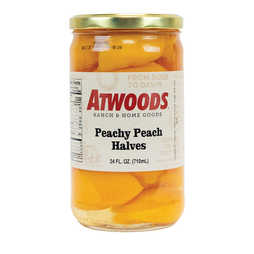 image of Peachy Peach Halves, 24 oz