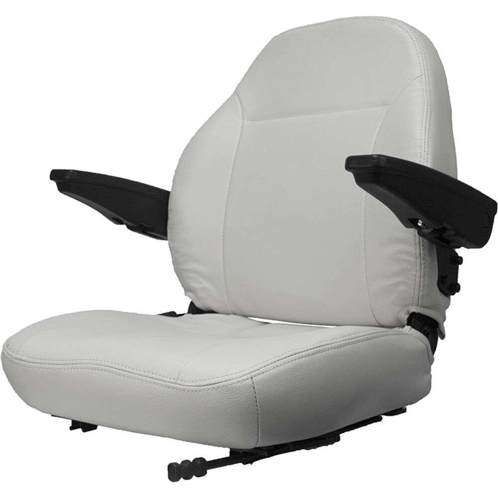 image of ZTR HD Vinyl High-Back Seat - Grey