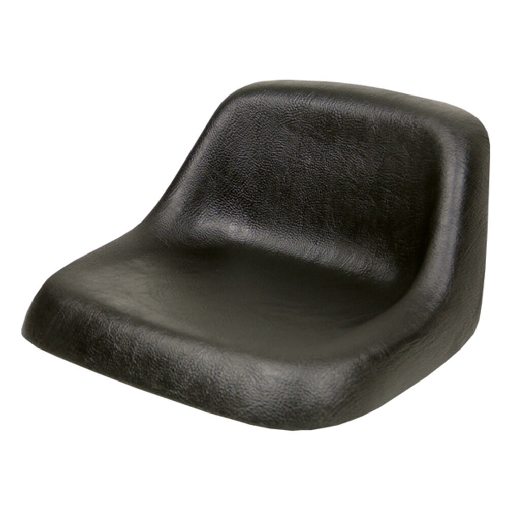 image of Deluxe Lawn Mower Low-Back Seat- Black