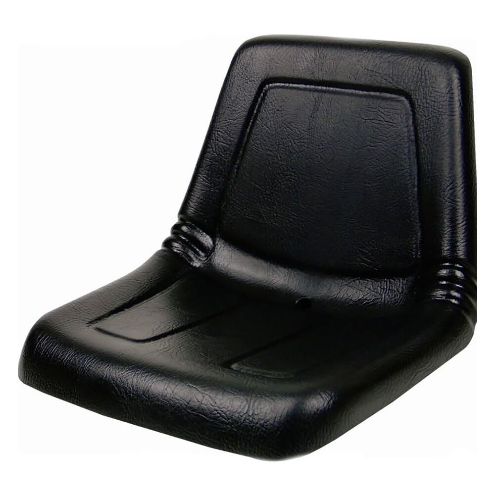 image of Deluxe Lawn Mower High-Back Seat- Black