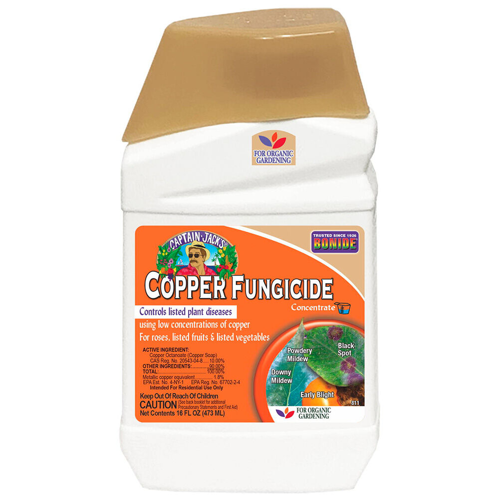 image of 16 fl oz Captain Jack's Liquid Copper Fungicide Concentrate