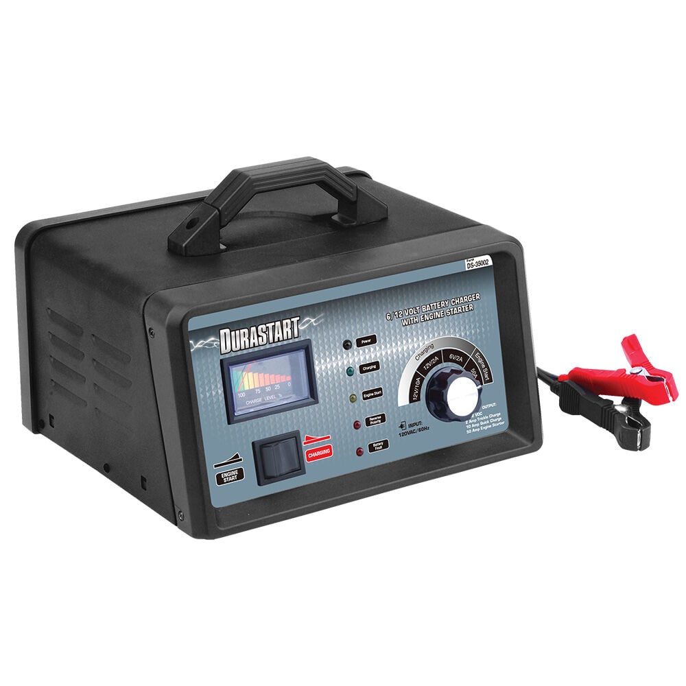 image of 2/10/50 Amp 6/12 Volt Battery Charger/Engine Starter