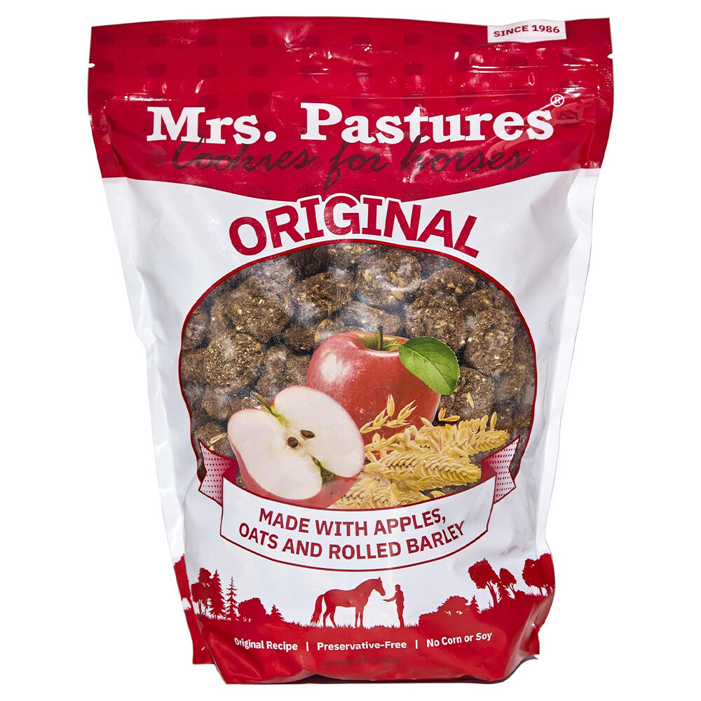 image of Premium Apple, Oats and Barley Horse Cookie Treats, 5 lb