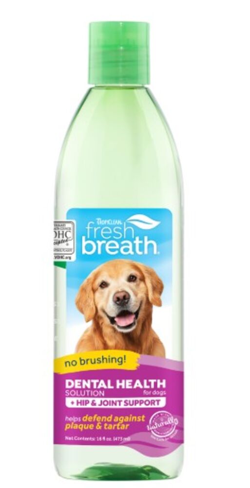 image of Fresh Breath Water Additive for Dogs Plus Hip & Joint, 16 oz
