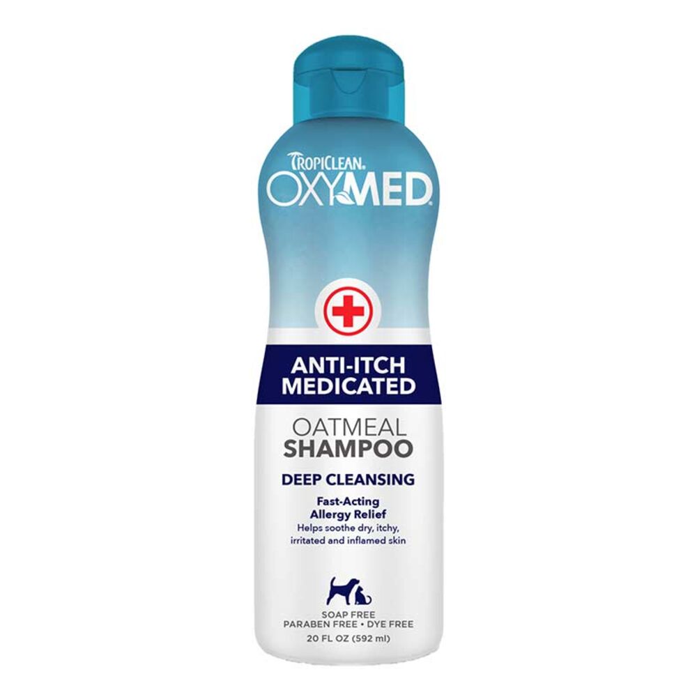 image of Oxymed Anti-Itch Medicated Shampoo for Dogs & Cats, 20 oz