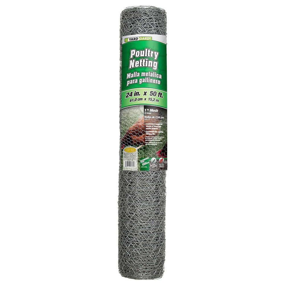 image of 24 in x 50 ft Poultry Netting, 1 in Mesh