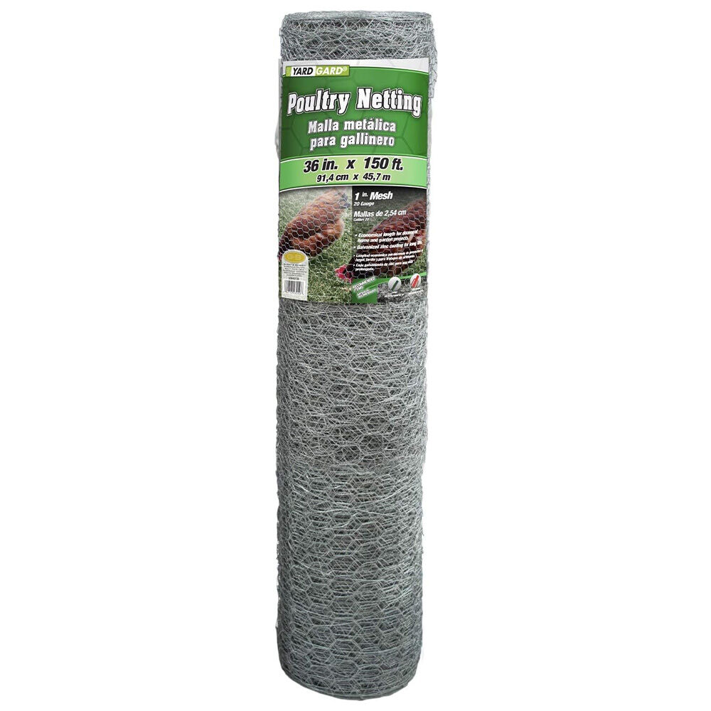 image of 36 in x 150 ft Poultry Netting, 1 in Mesh