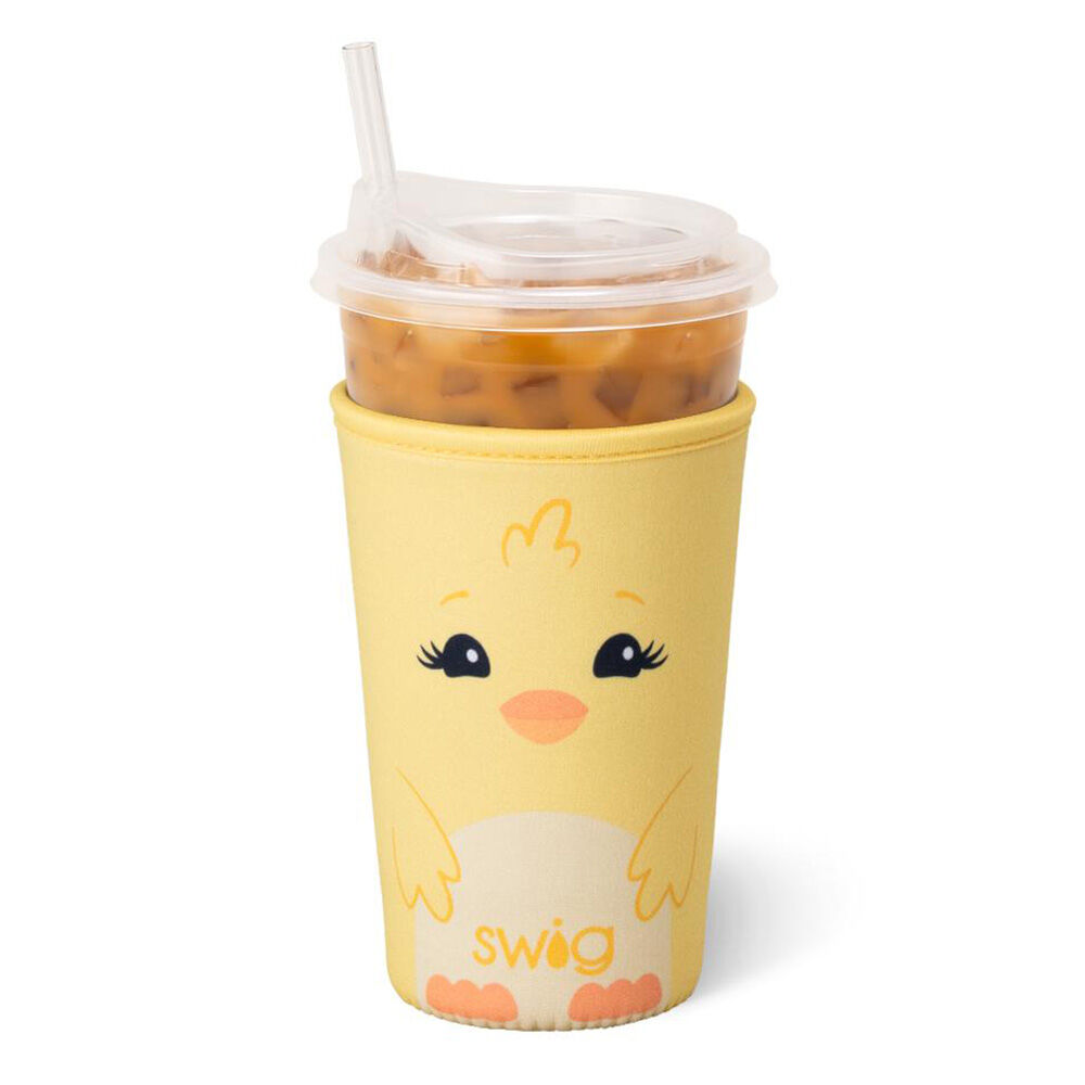 image of Spring Chick Iced Cup Coolie, Medium