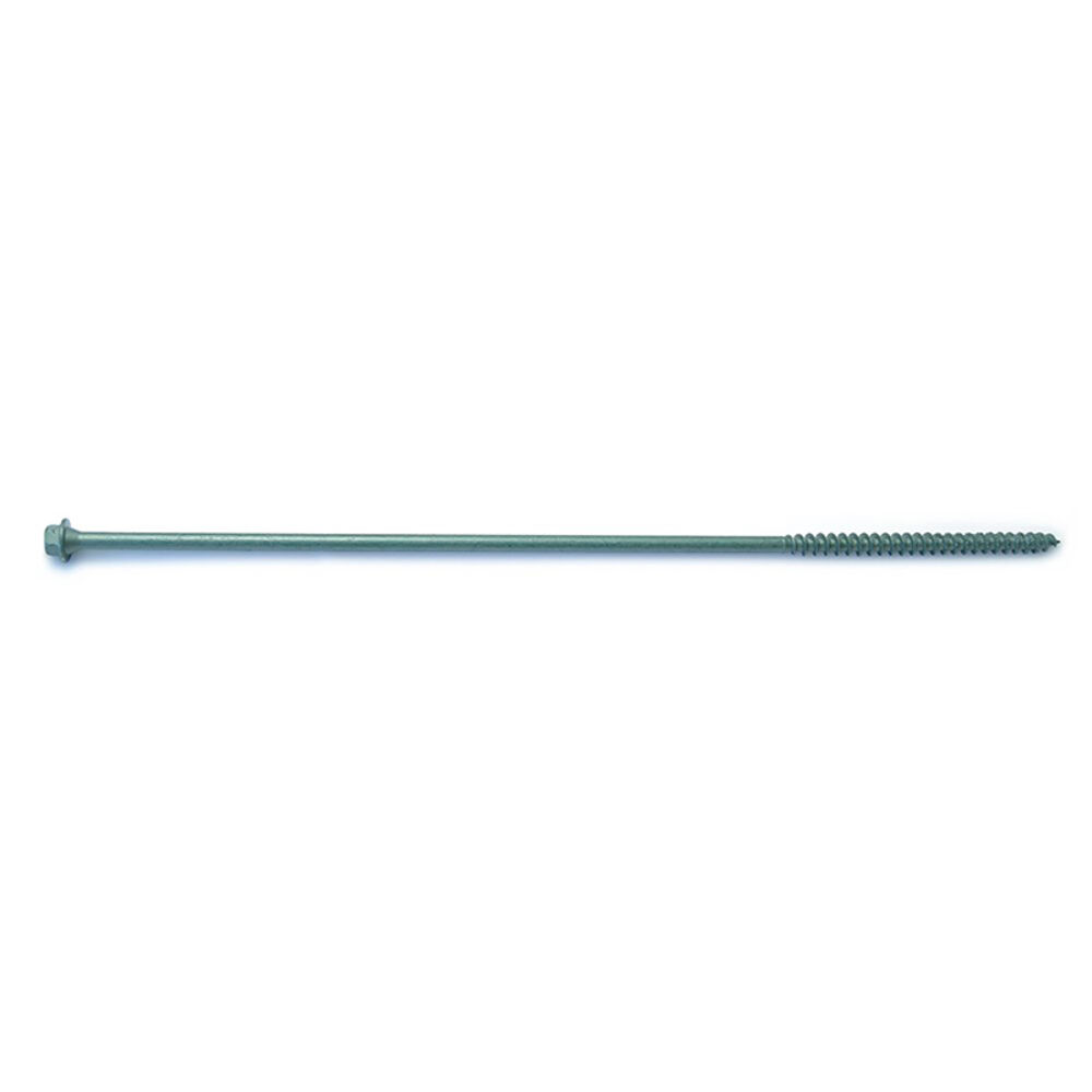 image of 5/16 X 12 Hex Timber Green Screw