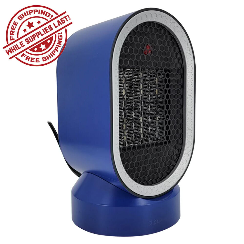 image of 600W Ceramic Tabletop Fan/Heater Combo