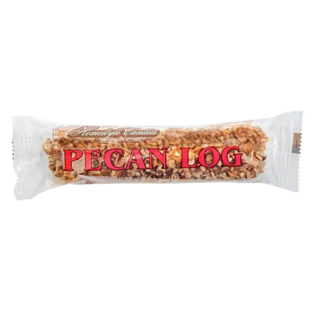image of Pecan Log Candy Bar, 2.5 oz