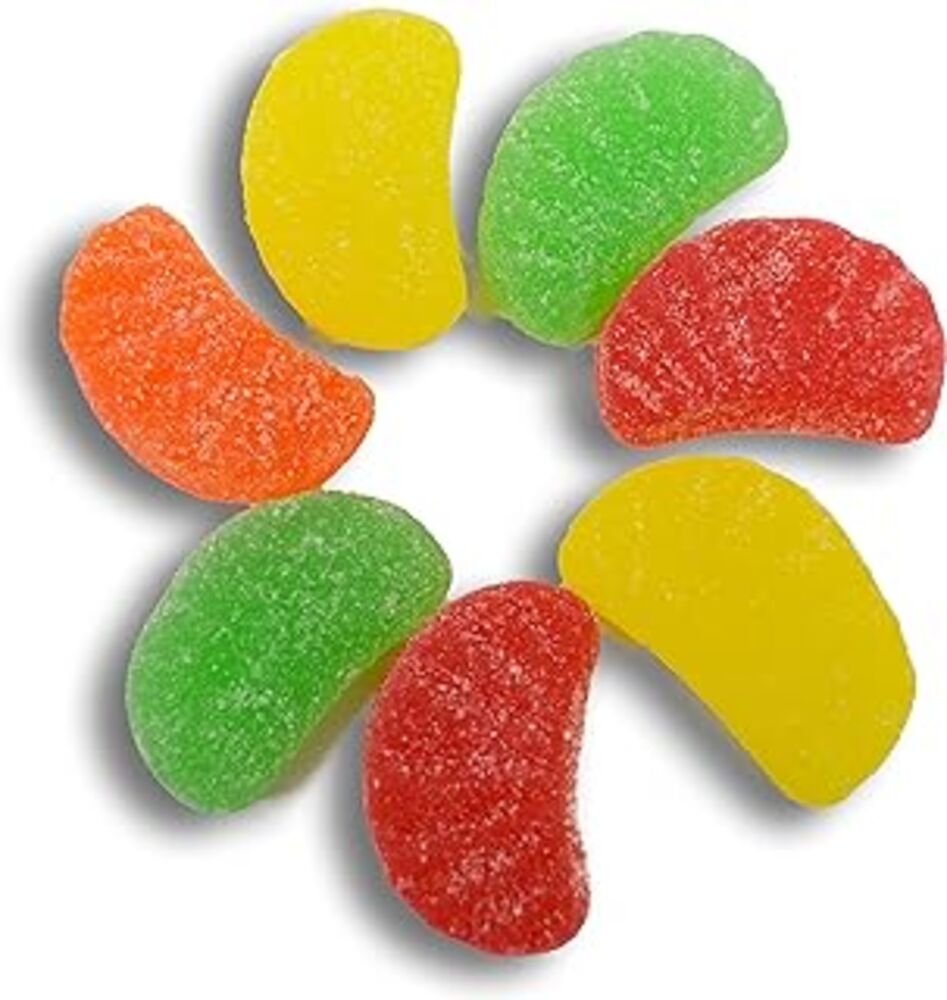 image of 33 oz Assorted Fruit Slices Candy