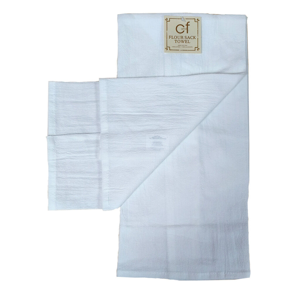 image of 15 in x 25 in Flour Sack Towels, 2 pk