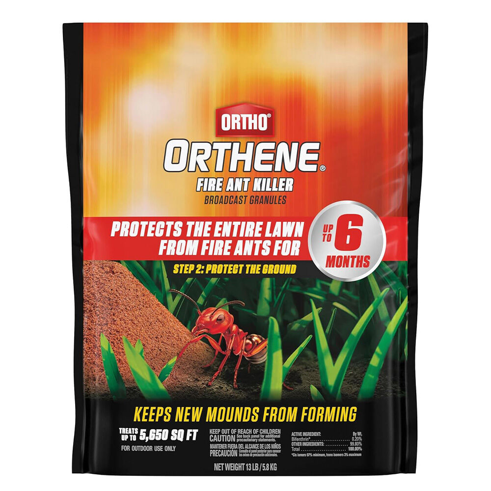 image of Orthene Fire Ant Killer Broadcast Granules, 13 lb
