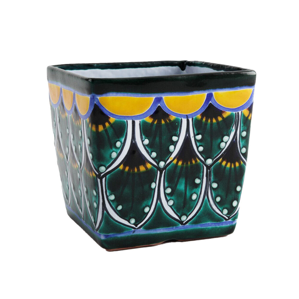 image of 6 in Cuadrada Talavera Planter