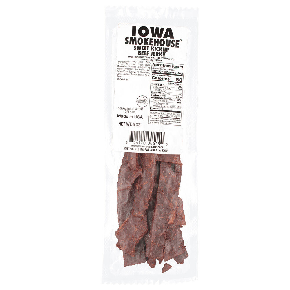 image of Sweet Kickin' Beef Jerky, 5 oz