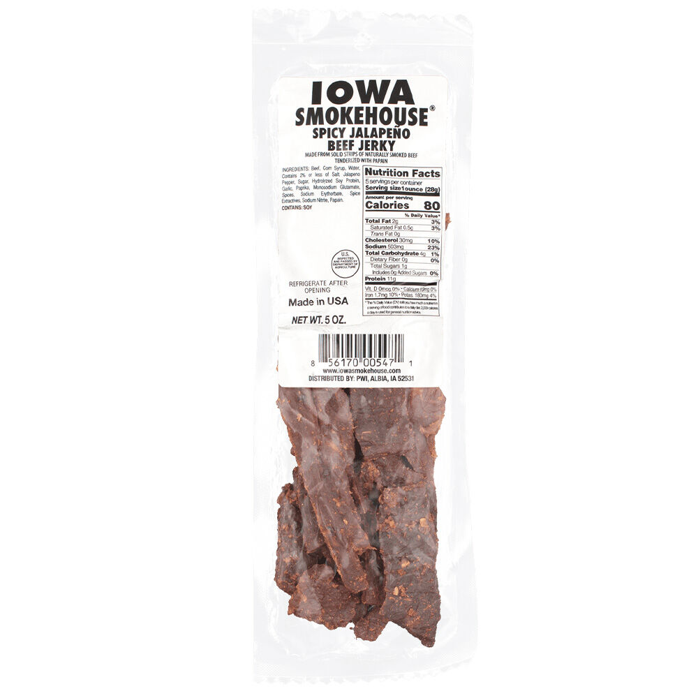 image of Spicy Jalapeno Beef Jerky, 5 oz