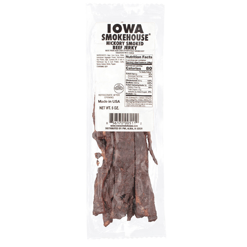 image of Hickory Smoked Beef Jerky, 5 oz