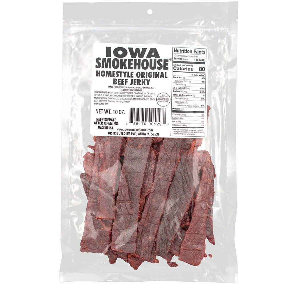 image of Home Style Original Beef Jerky, 10 oz