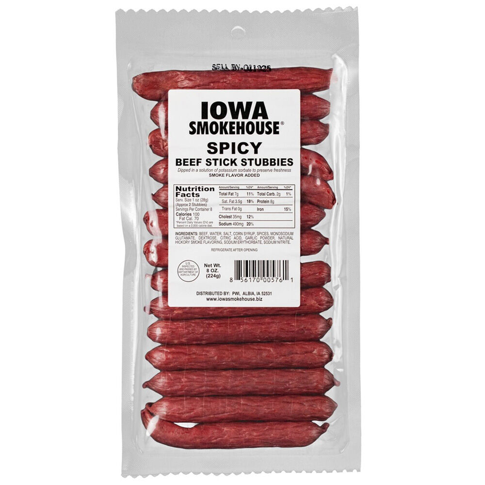 image of Spicy Beef Stick Stubbies, 8 oz