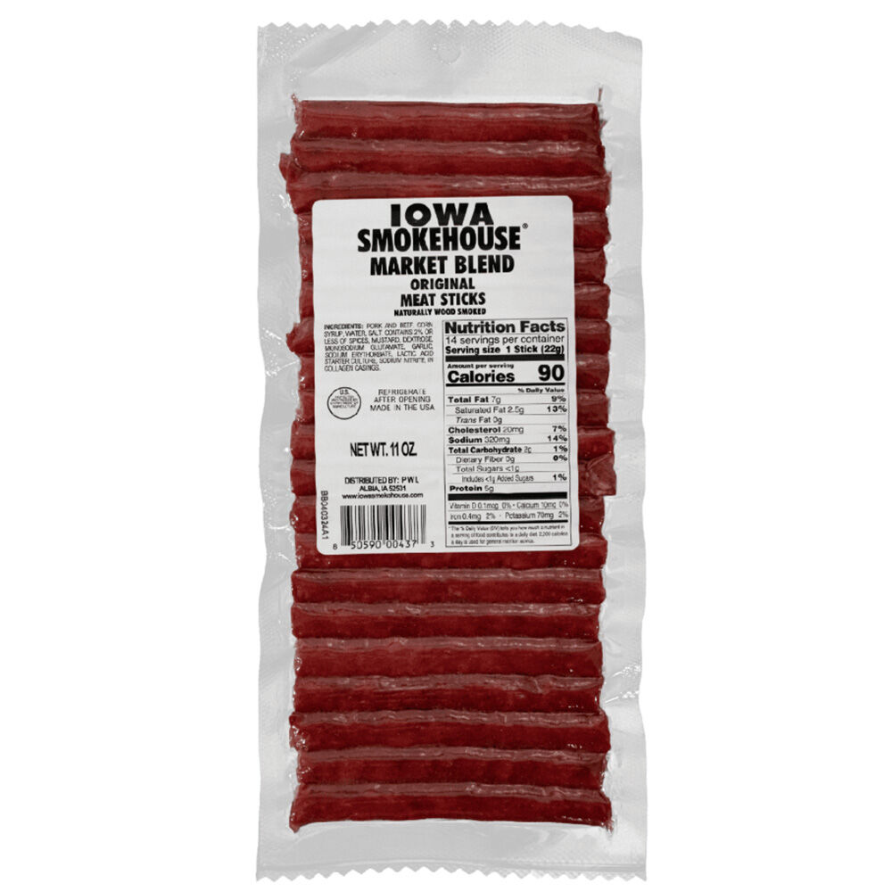 image of Meat Sticks- Market Blend Original, 11 oz