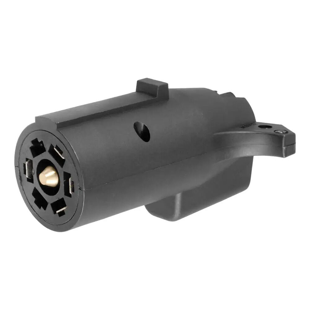 image of 7-Way RV Blade Vehicle to 5-Way Flat Trailer Electrical Adapter