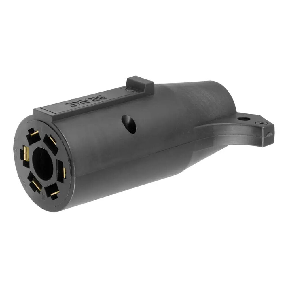 image of 7-Way RV to 6-Round Trailer Electrical Adapter